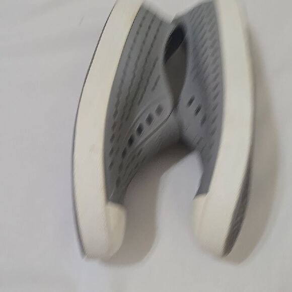 Native Gray and White Water Shoes with Perforated Design - Picture 4 of 6